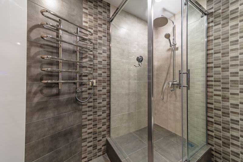 Spa-Style Shower with Glass Walls